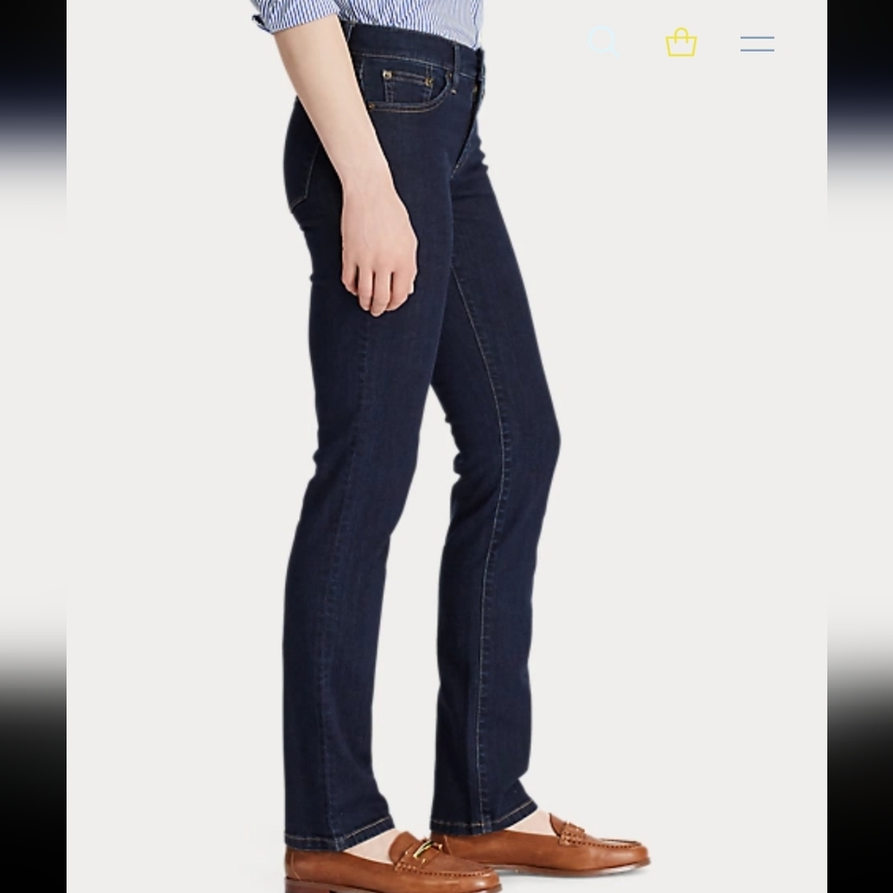Ralph Lauren Classic Straight jeans.